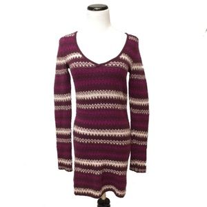 Free People stretchy mini sweater dress S/P